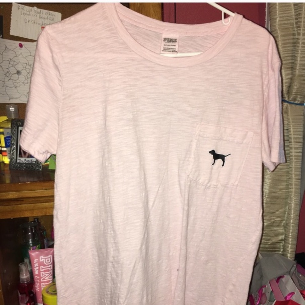 Pink Victoria’s Secret shirt